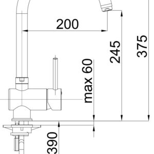 HERZ FRESH BATERIJA ZA SUDOPERU 00133
