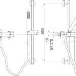 HERZ FRESH BATERIJA TERMOSTATSKA ZA KADU – KOMPLET 00336