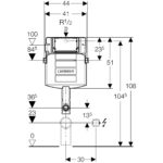 GEBERIT UGRADNI VODOKOTLIĆ SIGMA ZA PODNU WC ŠOLJU 109.300.00.5