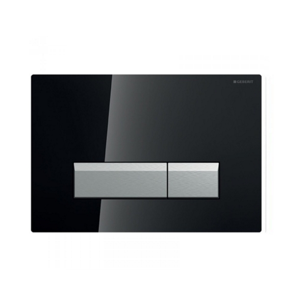 GEBERIT TASTER SIGMA 40 DUO FRESH DVOKOLIČINSKI CRNO STAKLO 115.600.SJ ...