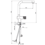 S2 baterija za sudoperu 2 cevi 238301