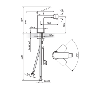 S2 baterija za bide 239101