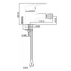 AQUABI ECO BATERIJA ZA BIDE T03154
