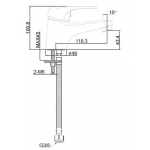 AQUABI ECO BAERIJA ZA LAVABO T03153