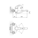 KING zidna baterija izliv S 200mm J321S20