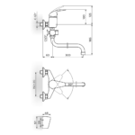 KING baterija za kadu - lavabo 