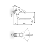 KING baterija za protočni bojler izliv 300mm J362003