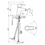 ROSAN CUBO BATERIJA ZA BIDE JC39101
