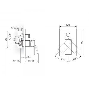 ROSAN QUADRO BATERIJA UZIDNA SA DVA IZLAZA JQ31901