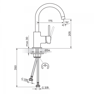 ROSAN ZERRO BATERIJA ZA SUDOPERU JZ38101