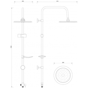 Usponski tuš MUT-160