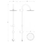 Usponski tuš MUT-260 Usponski tuš MUT-260