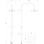 Usponski tuš MUT-360