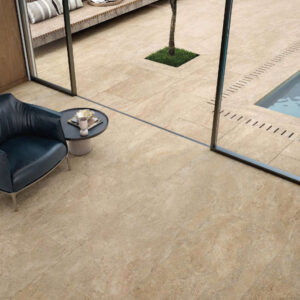 granitna pločica 60x90 THERMAE Caramel rett mat karamel bež imitacija kamena