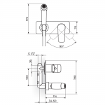 STOLZ uzidna baterija za bide 139501