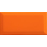 BISELADO Naranja brillo 10x20
