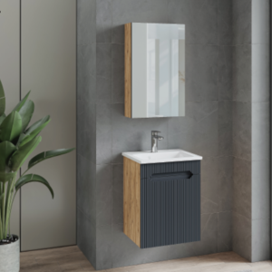 DEMOOD Antracite Grey 45 ormarić sa umivaonikom DEMOOD Antracite Grey 45 ormarić sa umivaonikom