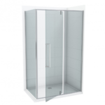 Tuš kabina sa pivot vratima 80x100 ABSOLUT C-02-6080/6100