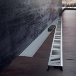 ALCA PLAST APZ10 kanalna rešetka crna 850mm