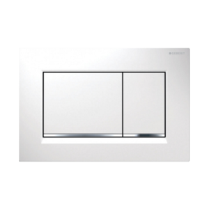 GEBERIT TASTER SIGMA 30 BELA-HROM-BELA 115.883.KJ.1