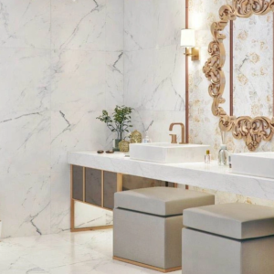 Calacatta Marmi White 60×120 rektifikovana mermerna pločica sa sivim žilama