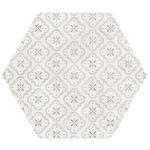 ALPHA Mix Beige hexagon 25,8x29