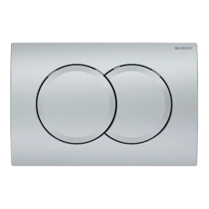 GEBERIT Taster Delta 01 Dvokoličinski Mat Hrom 115.107.46.1