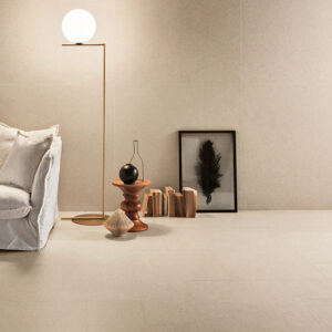 Gigacer Quarry Crema Marfil Mat rett 60x60 u modernom minimalističkom enterijeru