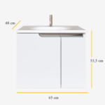 EURIDIKA HV ormarić sa umivaonikom dimenzije