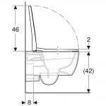 iCON Rimless konzolna wc šolja sa soft close wc daskom 500.784.01.1