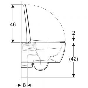 iCON Rimless konzolna wc šolja sa soft close wc daskom 500.784.01.1
