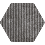 WENBLEY HEX ANTRACITA 22,5X29,5