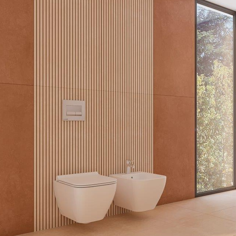 COLOR POUDRE LINE 60x120 granitna pločica Granitne dekor pločice COLOR Poudre Line 60×120 sa reljefnim linijama u puder nijansi