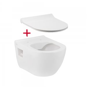 OCEAN PLUS RIMOUT konzolna wc šolja sa soft close wc daskom