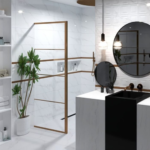 PARIS White glossy rett 30x90