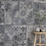 CITY Grey Patchwork 60x60