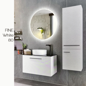 FINE White 80 ormarić sa umivaonikom