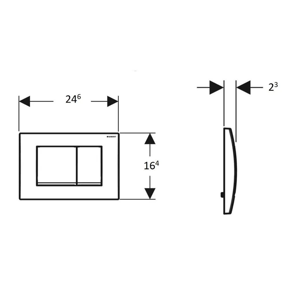 geberit delta 30 dimenzije geberit delta 30 dimenzije