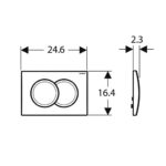 geberit delta 01 dimenzije