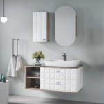 Denko OSCAR White Sacramento 95 ormarić sa umivaonikom