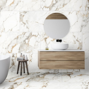 Holland Ice glossy rett 60×120 – granitna pločica u dezenu mermera