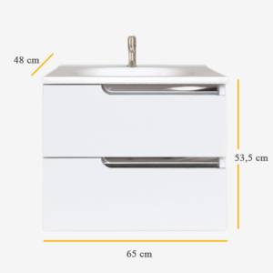 EURIDIKA H 65 ormarić sa umivaonikom dimenzije