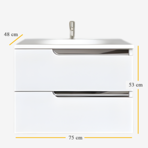 EURIDIKA 75 H ormarić sa umivaonikom EURIDIKA 75 H ormarić sa umivaonikom