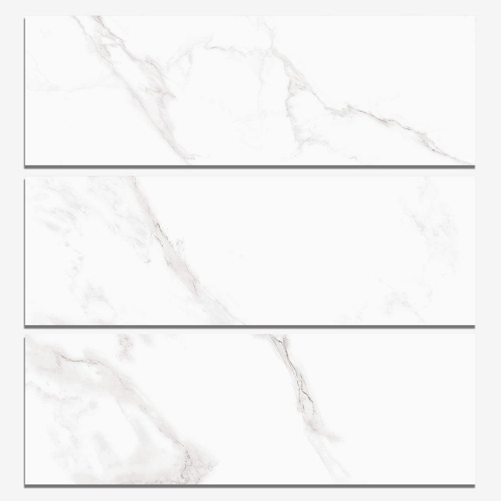 paris white rett 30x90 Paris White glossy rett 30×90 zidna keramička pločica sa mermernim dezenom